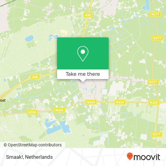 Smaak! map