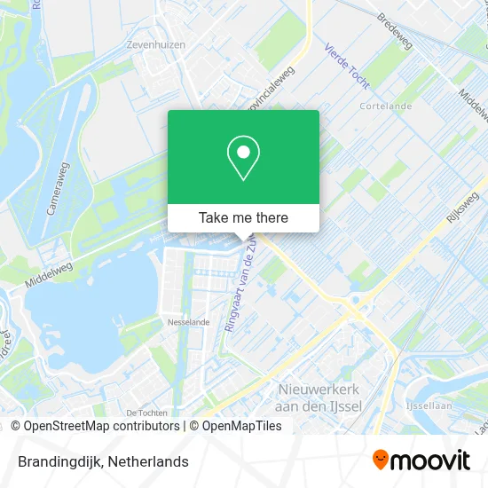 Brandingdijk Karte
