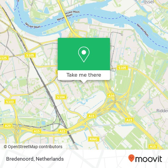 Bredenoord, 3079 JK Rotterdam map