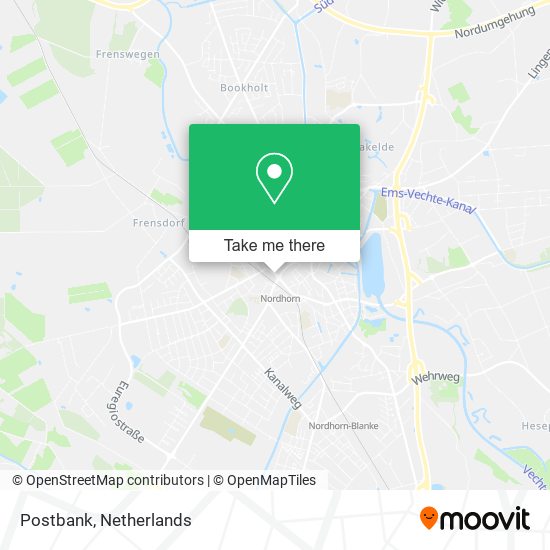 Postbank, Stadtring 3 48527 Nordhorn map