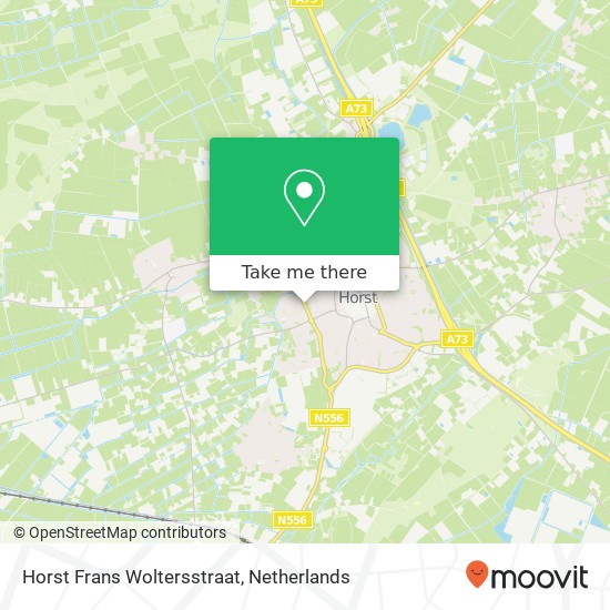 Horst Frans Woltersstraat map