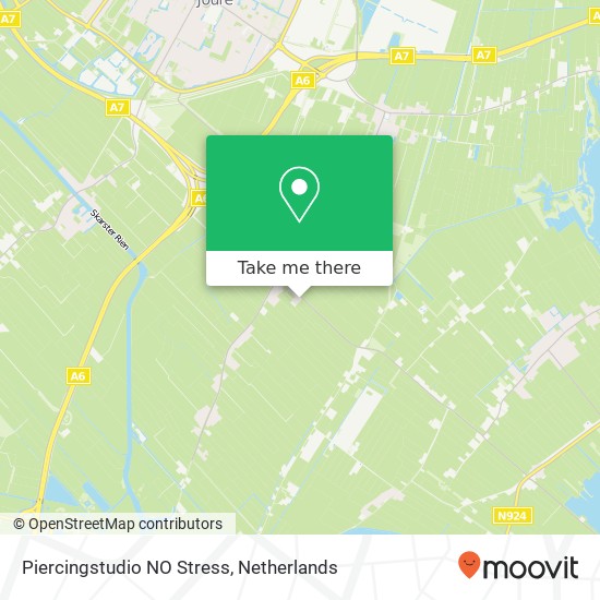 Piercingstudio NO Stress, Wolsmastate 23 map