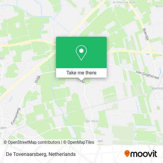 De Tovenaarsberg map