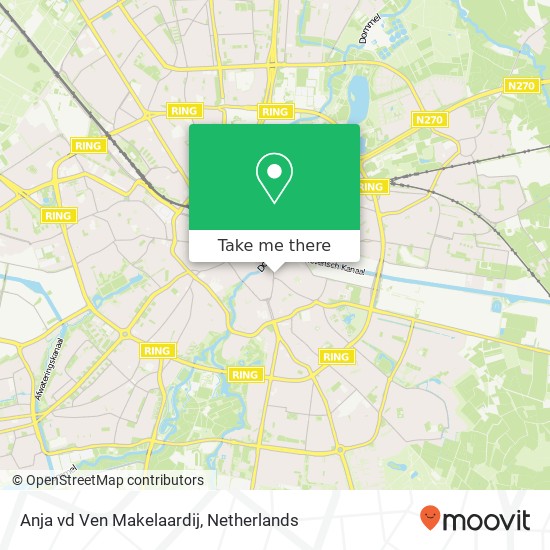 Anja vd Ven Makelaardij, Vestdijk 165 map