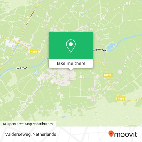 Valderseweg, Valderseweg, 7991 Dwingeloo, Nederland map