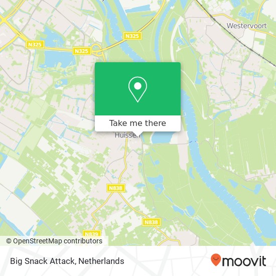 Big Snack Attack, Langestraat 24 Karte