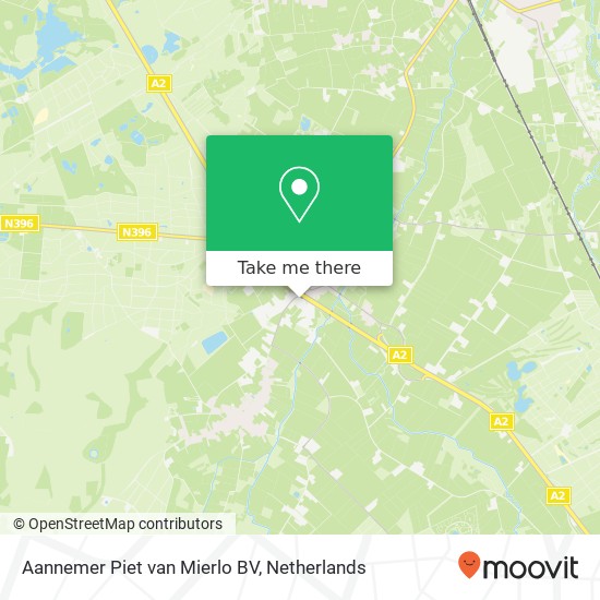 Aannemer Piet van Mierlo BV map