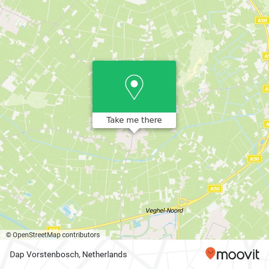 Dap Vorstenbosch, Kerkstraat 5A map