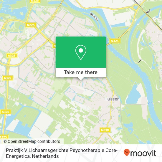 Praktijk V Lichaamsgerichte Psychotherapie Core-Energetica, Reigerbos 4 map