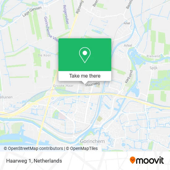 Haarweg 1 map