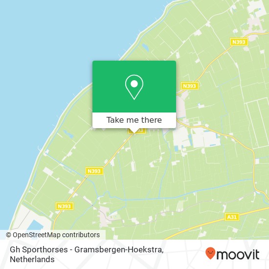 Gh Sporthorses - Gramsbergen-Hoekstra, Hearewei 5 map