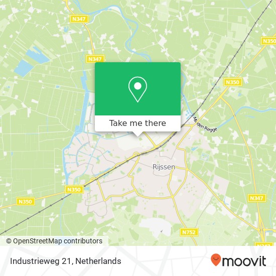 Industrieweg 21, 7461 AA Rijssen Karte