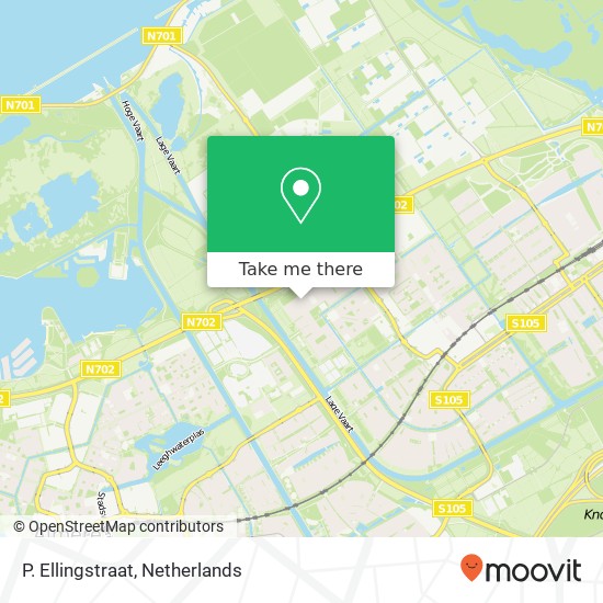 P. Ellingstraat, 1333 Almere-Buiten map