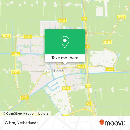 Wibra, Lange Nering 31 map