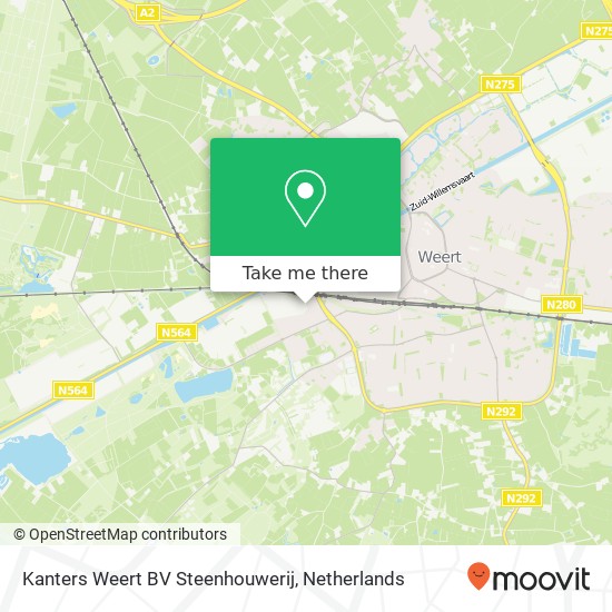 Kanters Weert BV Steenhouwerij, Hoolstraat 3 map