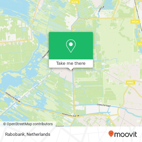 Rabobank, Kerklaan 9 map