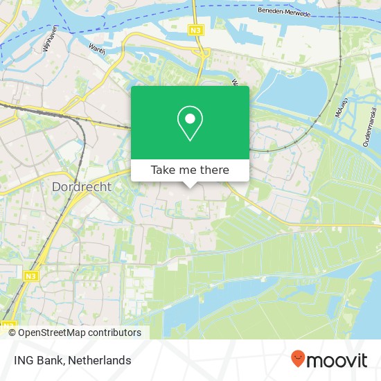 ING Bank, Rechte Zandweg 10 map