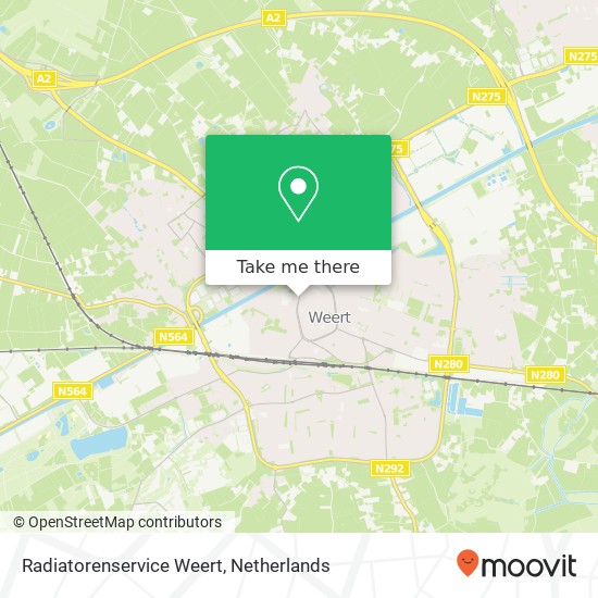 Radiatorenservice Weert map