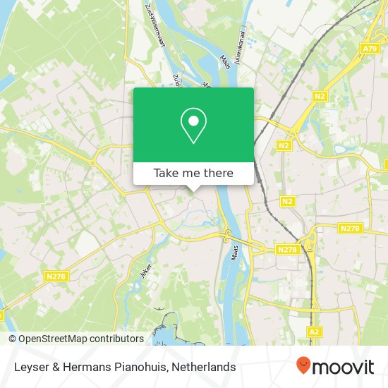 Leyser & Hermans Pianohuis map