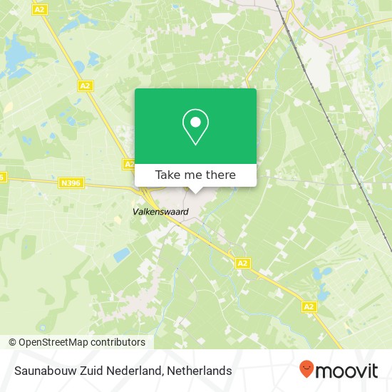 Saunabouw Zuid Nederland Karte