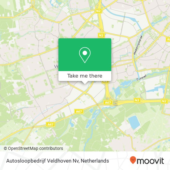 Autosloopbedrijf Veldhoven Nv map