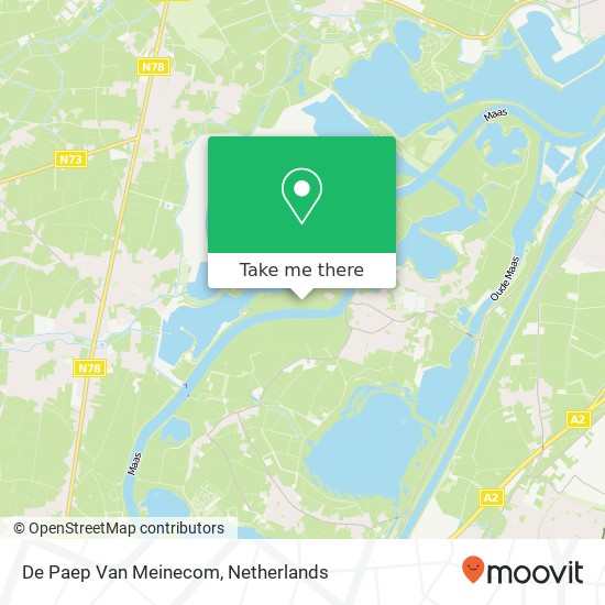 De Paep Van Meinecom map