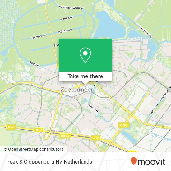 Peek & Cloppenburg Nv map