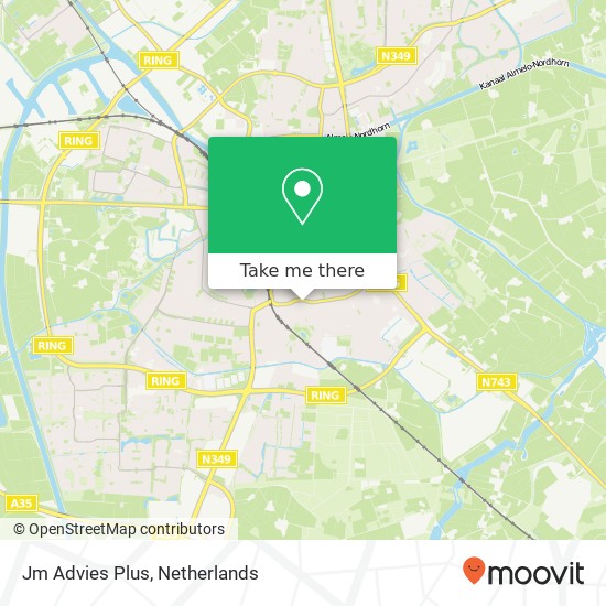 Jm Advies Plus, Violierstraat 146A map