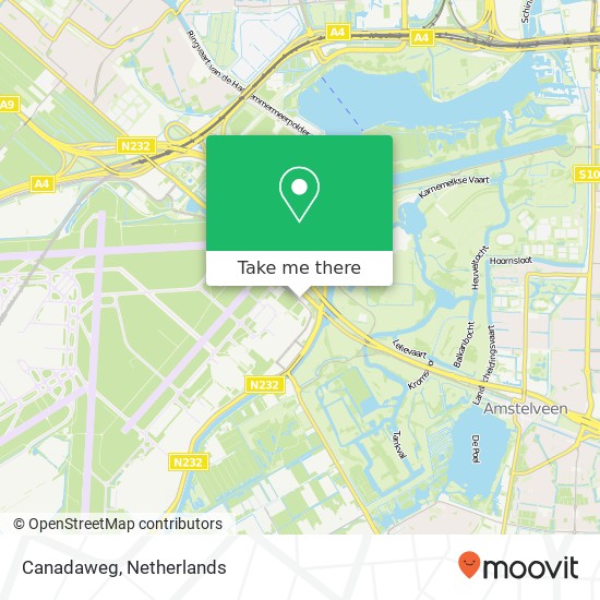 Canadaweg, 1117 Luchthaven Schiphol map