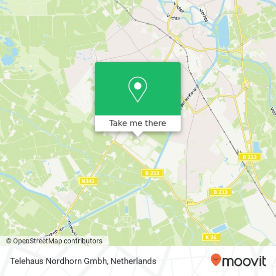 Telehaus Nordhorn Gmbh map