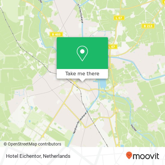 Hotel Eichentor map