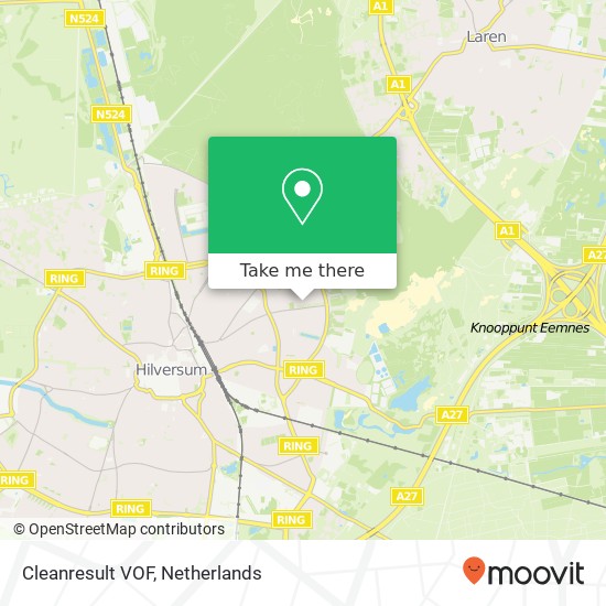 Cleanresult VOF, Eemnesserweg 201 map