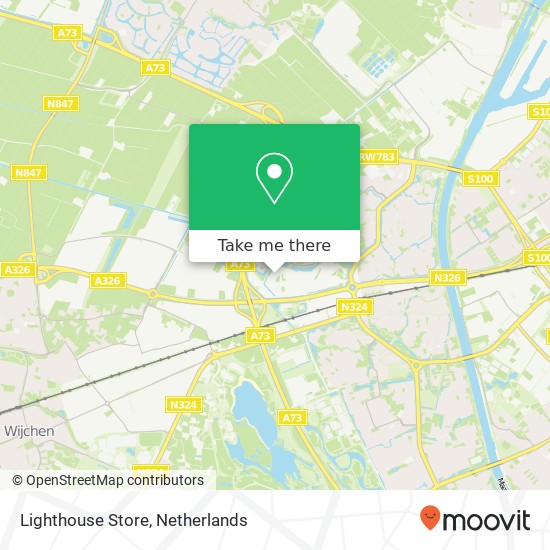 Lighthouse Store, Kerkenbos 1097E Karte