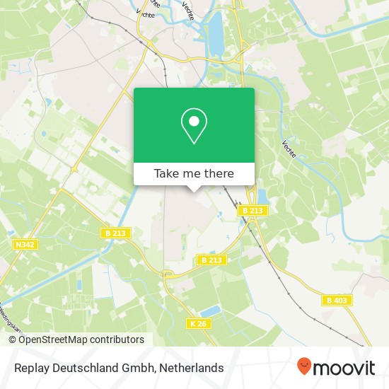 Replay Deutschland Gmbh map