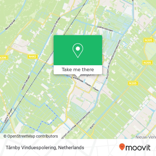 Tårnby Vinduespolering map