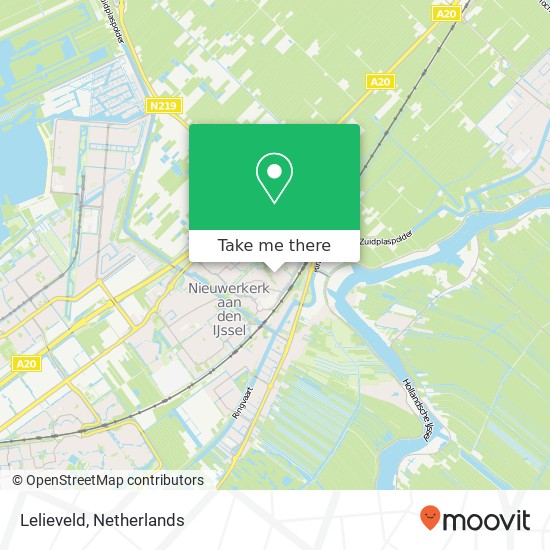 Lelieveld, 2914 Nieuwerkerk aan den IJssel map