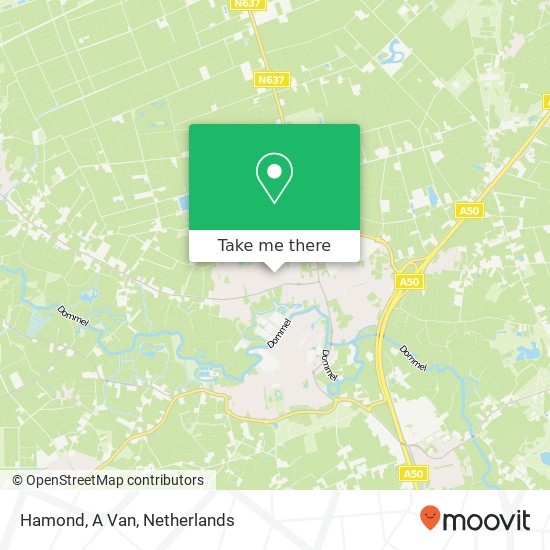 Hamond, A Van map