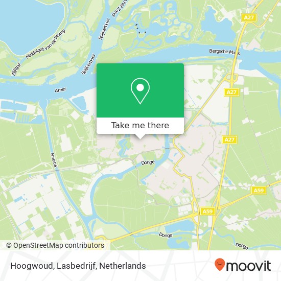 Hoogwoud, Lasbedrijf map