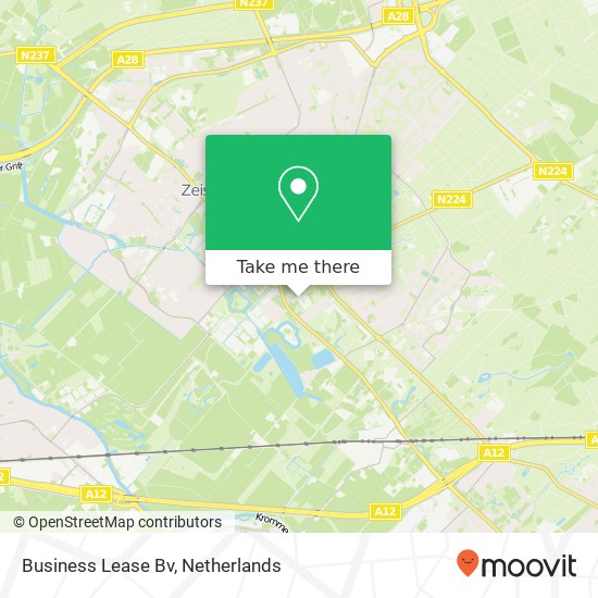 Business Lease Bv map