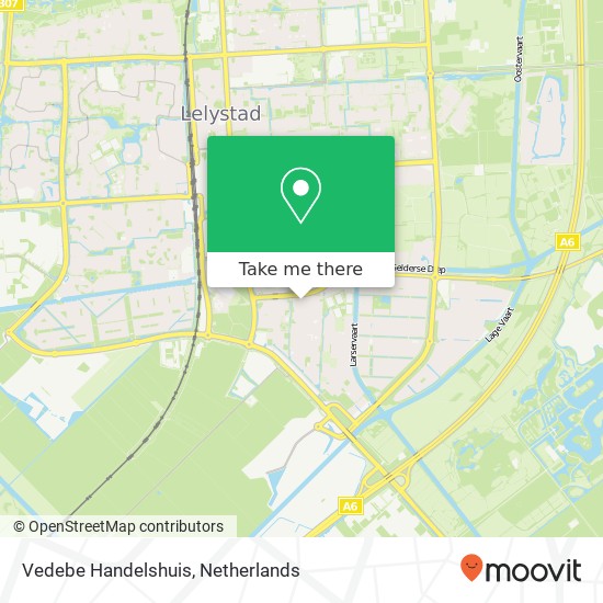 Vedebe Handelshuis map