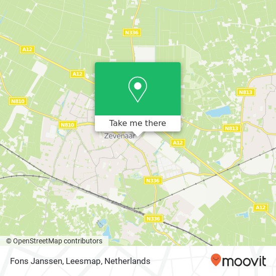 Fons Janssen, Leesmap map