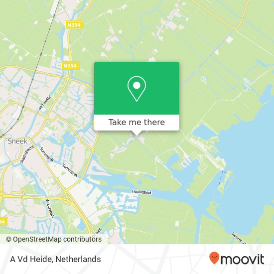 A Vd Heide map