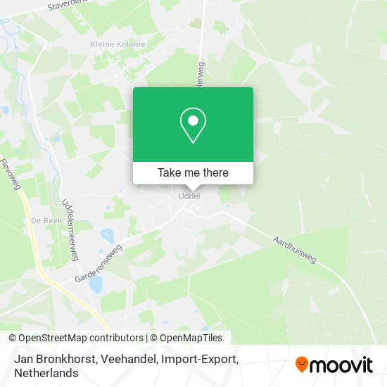Jan Bronkhorst, Veehandel, Import-Export map