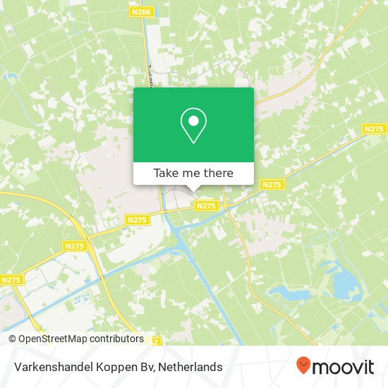 Varkenshandel Koppen Bv Karte