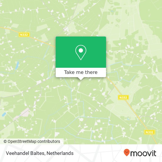 Veehandel Baltes map