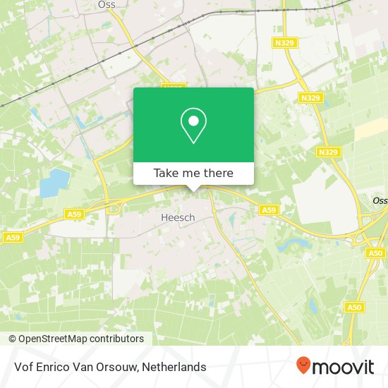 Vof Enrico Van Orsouw map