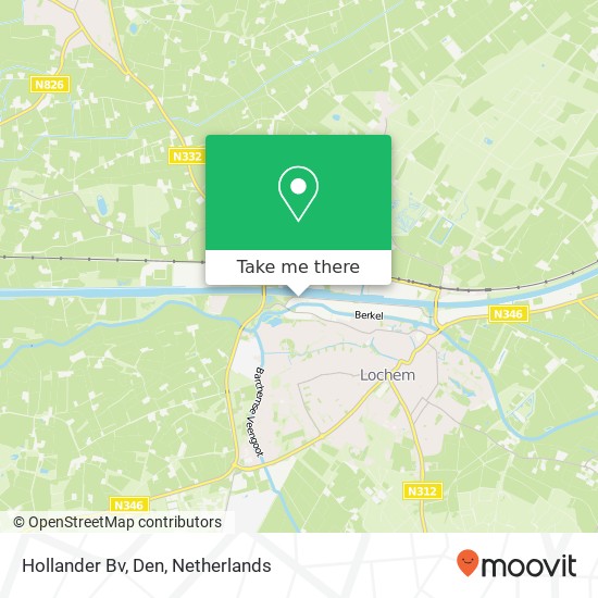 Hollander Bv, Den map