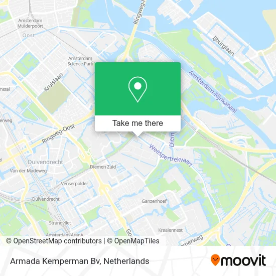 Armada Kemperman Bv map