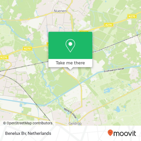 Benelux Bv map