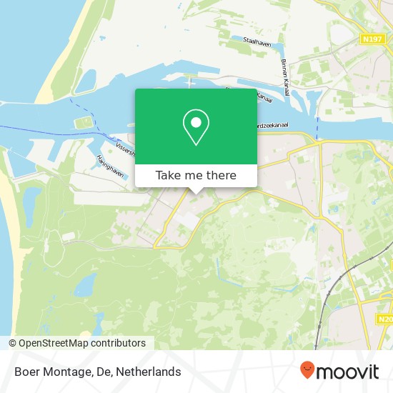 Boer Montage, De map